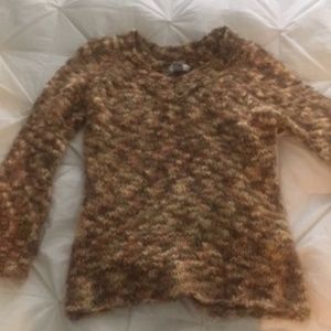 Oversized warm winter sweater